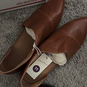 Women's Brown Leather Shoes
